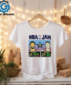 NBA Jam Stephen Curry and Luka Doncic shirt