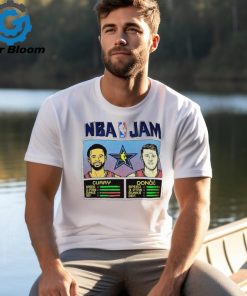 NBA Jam Stephen Curry and Luka Doncic shirt