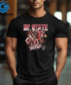 NC State NCAA Men's Basketball 2023 2024 Post Season Logo T Shirt