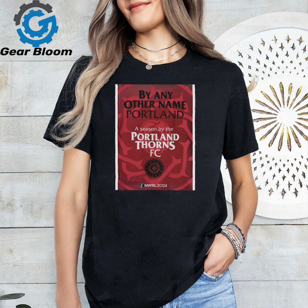 NWSL Shop Portland Thorns 2024 Kickoff Black T Shirt NWSL Shop Portland Thorns 2024 Kickoff Black T Shirt