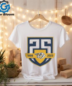 Nashville Predators 25th Anniversary Shirt