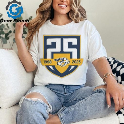 Nashville Predators 25th Anniversary Shirt