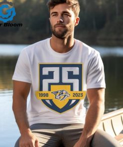 Nashville Predators 25th Anniversary Shirt