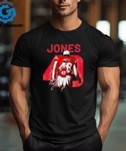 Nebraska Cornhuskers Mason Jones 49 signature shirt