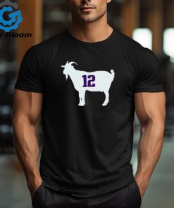 New England Patriots Tom Brady goat 12 shirt