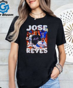 New York Mets baseball Jose Reyes vintage graphic shirt