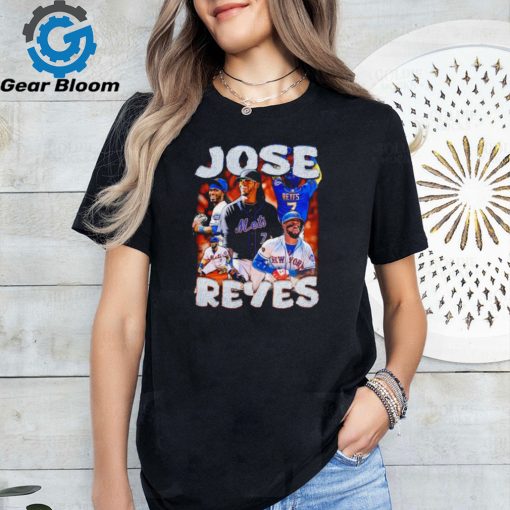 New York Mets baseball Jose Reyes vintage graphic shirt