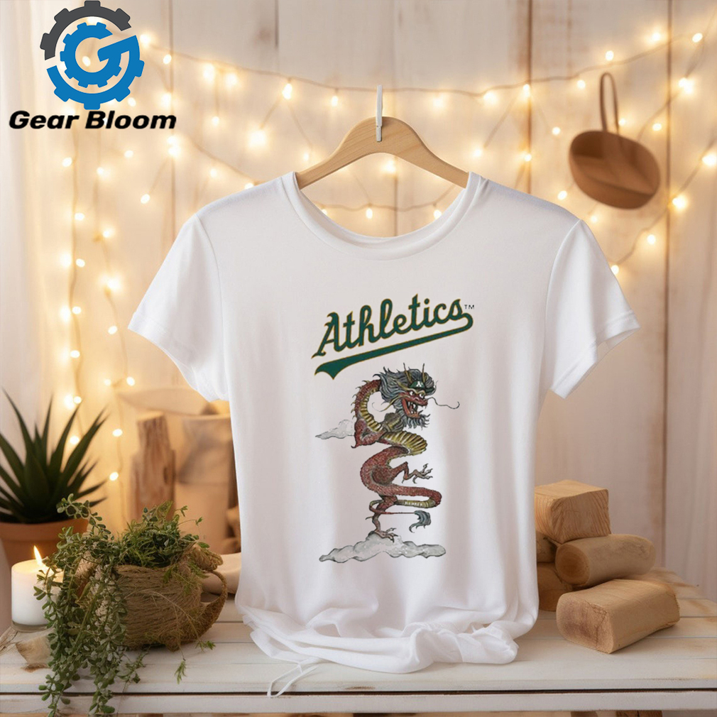 Oakland Athletics Tiny Turnip Infant 2024 Year of the Dragon T Shirt Oakland Athletics Tiny Turnip Infant 2024 Year of the Dragon T Shirt