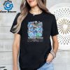 Pokemon Squirtle Wartortle and Blastoise water evolution painting shirt