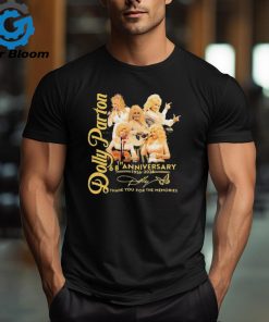 Official 68th Anniversary Of Dolly Parton 1956 2024 Thank You For The Memories Signatures Shirt