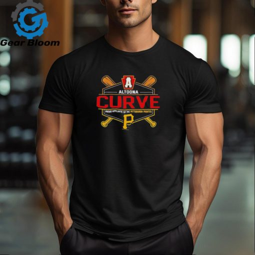 Official Altoona curve proud affiliate of the Pittsburgh pirates 2024 shirt