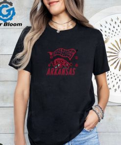 Official Arkansas Razorbacks Grey Merch T Shirt