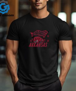 Official Arkansas Razorbacks Grey Merch T Shirt