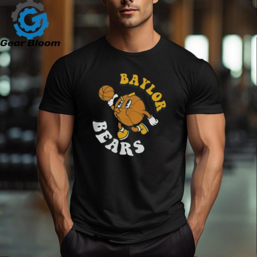 Official Baylor Bears Comfort Colors Basketball Logo Tee Shirt