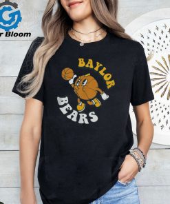 Official Baylor Bears Comfort Colors Basketball Logo Tee Shirt