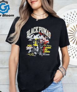 Official Black pumas austin city limits february 20 2024 shirt