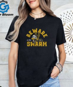 Official Charlie Hustle Iowa Beware Of The Swarm Black Merch T Shirt