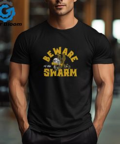 Official Charlie Hustle Iowa Beware Of The Swarm Black Merch T Shirt