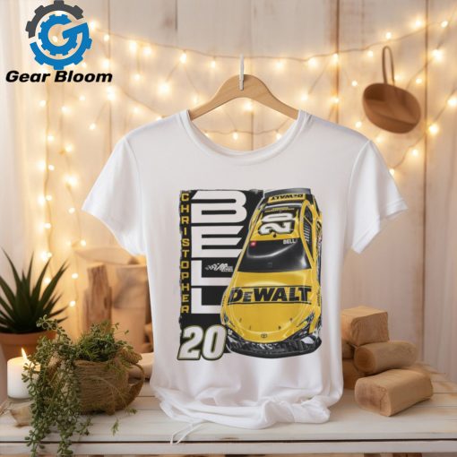 Official Christopher Bell Joe Gibbs Racing Team DeWalt Car T Shirt