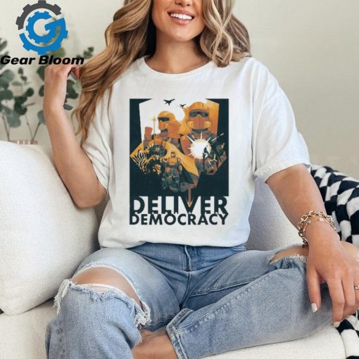 Official Deliver Managed Democracy Shirt