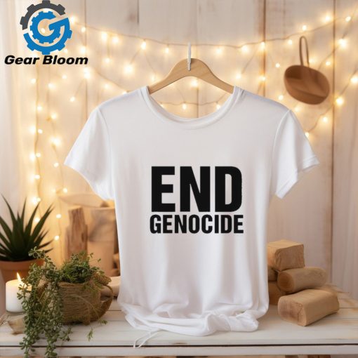 Official End Genocide Katharine Hamnett Shirt