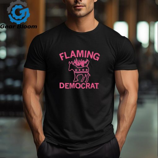 Official Flaming Democrat Tee Shirt