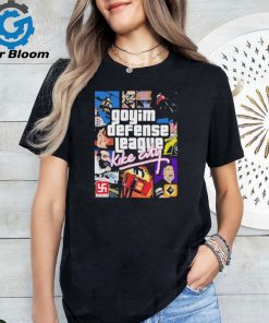 Official Goyim defense league kike city shirt