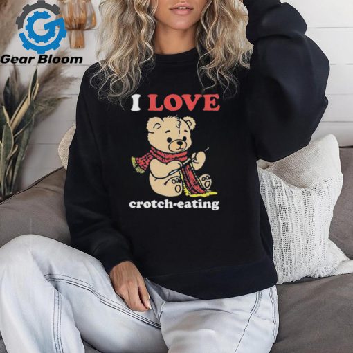 Official I love crotch eating shirt