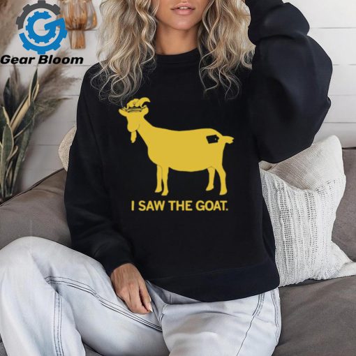 Official I saw the Iowa goat shirt