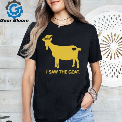 Official I saw the Iowa goat shirt