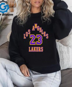 Official Lebron james Lakers 23 player basketball shirt