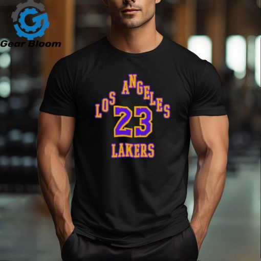 Official Lebron james Lakers 23 player basketball shirt