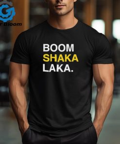 Official Marquette boom shaka laka shirt