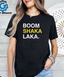 Official Marquette boom shaka laka shirt