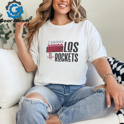 Official NBA Noches Ene Be A Training 2024 Houston Rockets Somos Los Rockets Shirt