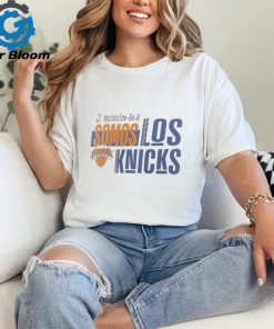 Official NBA Noches Ene Be A Training 2024 New York Knicks Somos Los Knicks Shirt