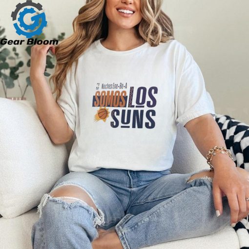 Official NBA Noches Ene Be A Training 2024 Phoenix Suns Somos Los Suns Shirt