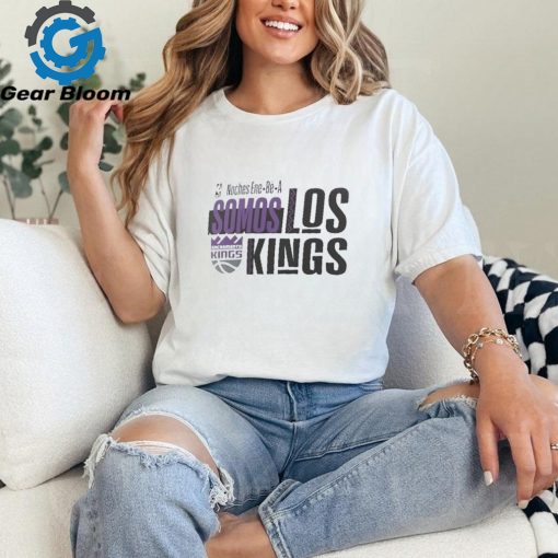 Official NBA Noches Ene Be A Training 2024 Sacramento Kings Somos Los Kings Shirt