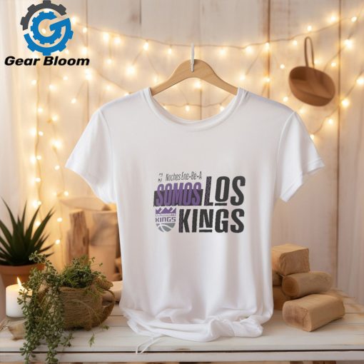 Official NBA Noches Ene Be A Training 2024 Sacramento Kings Somos Los Kings Shirt