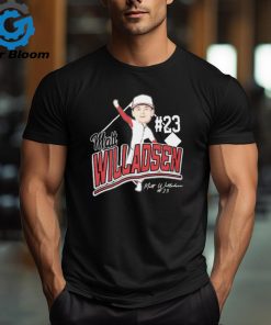 Official NC State Pitcher Matt Willadsen Signature T Shirt