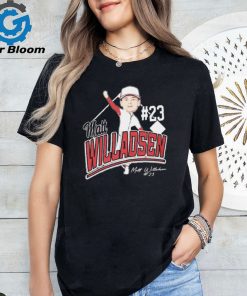 Official NC State Pitcher Matt Willadsen Signature T Shirt