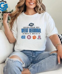 Official NCAA Division I Men's Basketball West Regional 2024 T Shirt