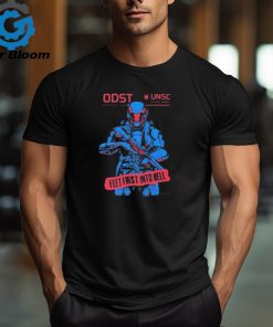 Official Odst Feet First Into Hell T Shirt