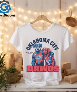 Official Oklahoma city dawgs woof woof woof basketball shirt
