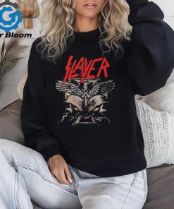 Official Slayer Chain Skulls Fall Us & Canadian Tour T shirt