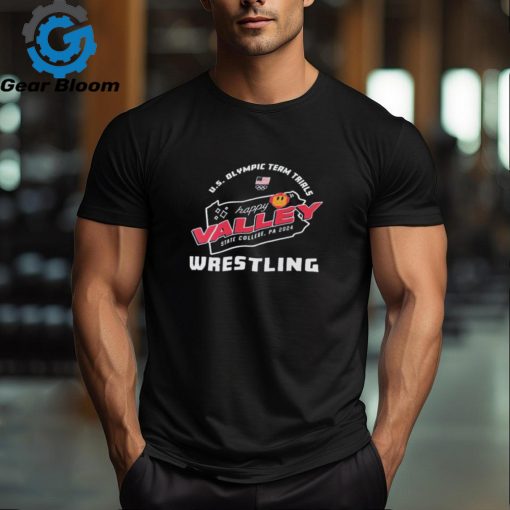 Official Team usa us olympic team wrestling trials happy valley shirt