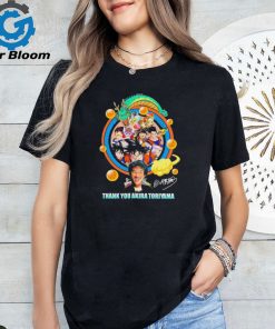 Official Thank You Akira Toriyama Dragon Ball Z Signature Shirt