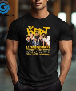 Official The Beat 47th Anniversary 1978 2025 Thank You For The Memories Signatures Shirt