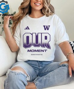 Official Washington Huskies 2024 On Court Bench Our Moment Shirt