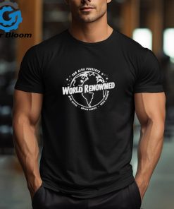 Official Wonderboy brian morris world renowned 2024 shirt